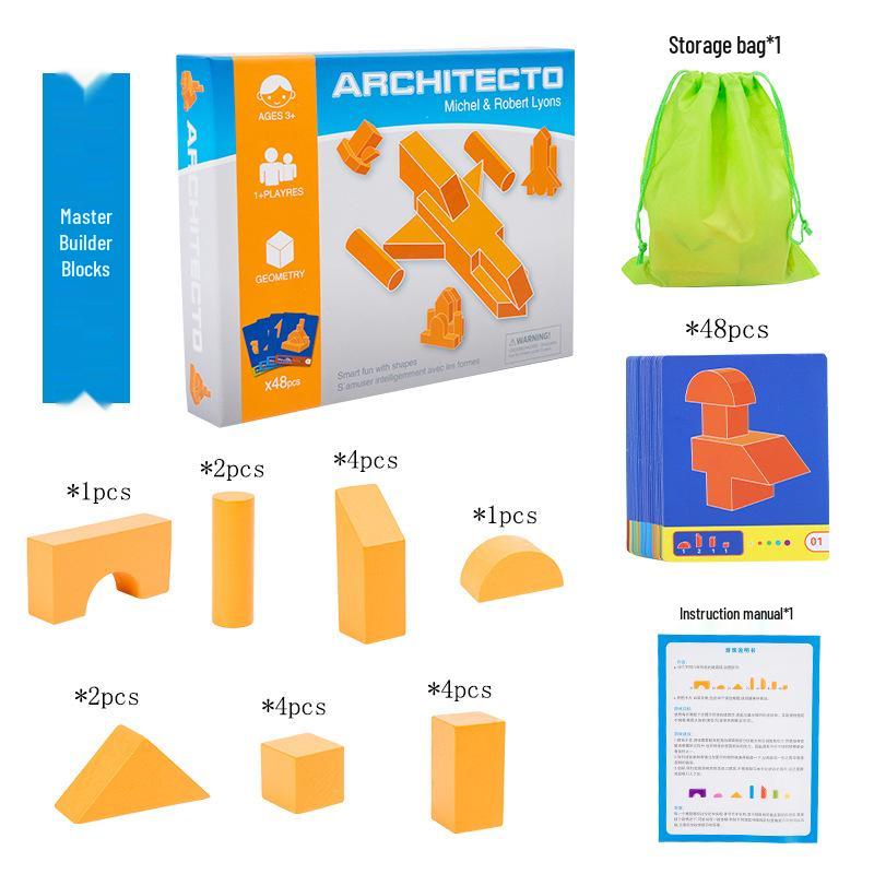 

Детские деревянные балансировочные блоки: Креативная игра-конструктор