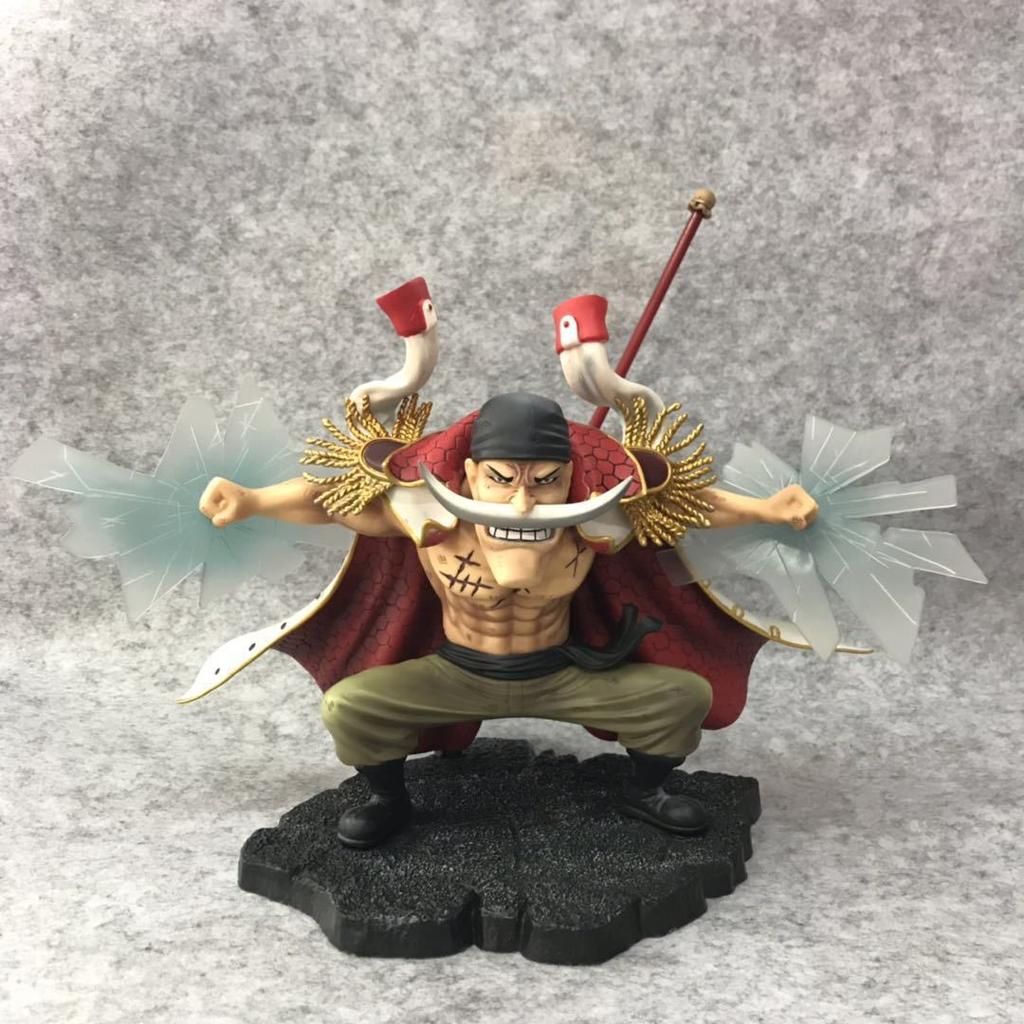 Anime One Piece GK Edward Newgate White Beard Top Decisive Battle Action Figure Model PVC Collection Decoration Children Gift