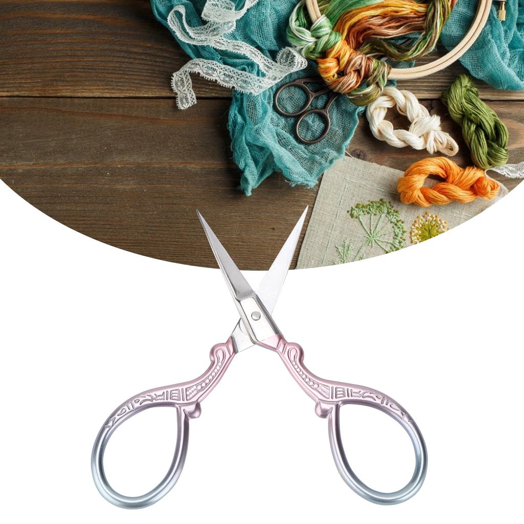 Embroidery Scissors Stainless Steel Sewing Crafting Scissors for Needlework
