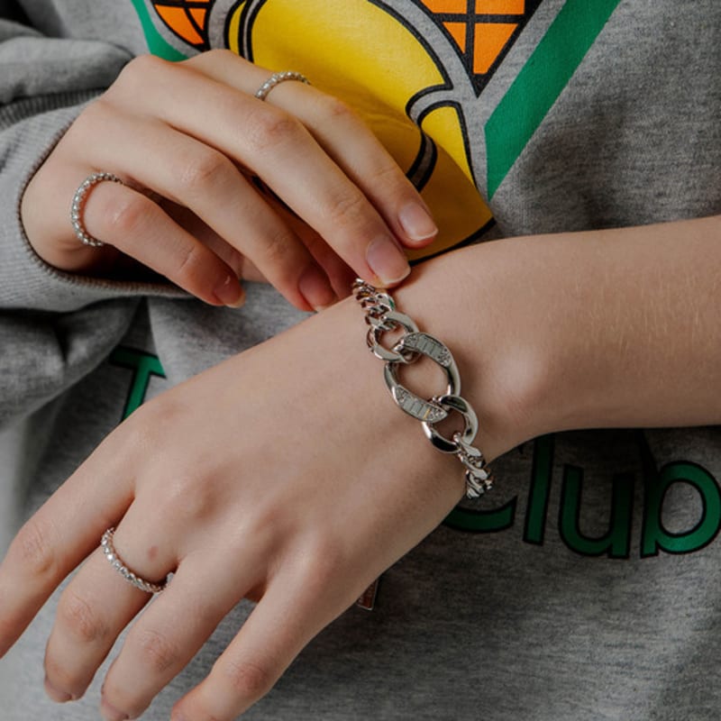 SUNDAY DISCO CLUB ELLA BRACELET SILVER