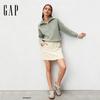 Gap Women's Embroidered Chenille Half-Zip Knit Top