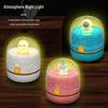 Rechargeable Mini Desktop Vacuum & Night Light for Multi-functional Cleaning