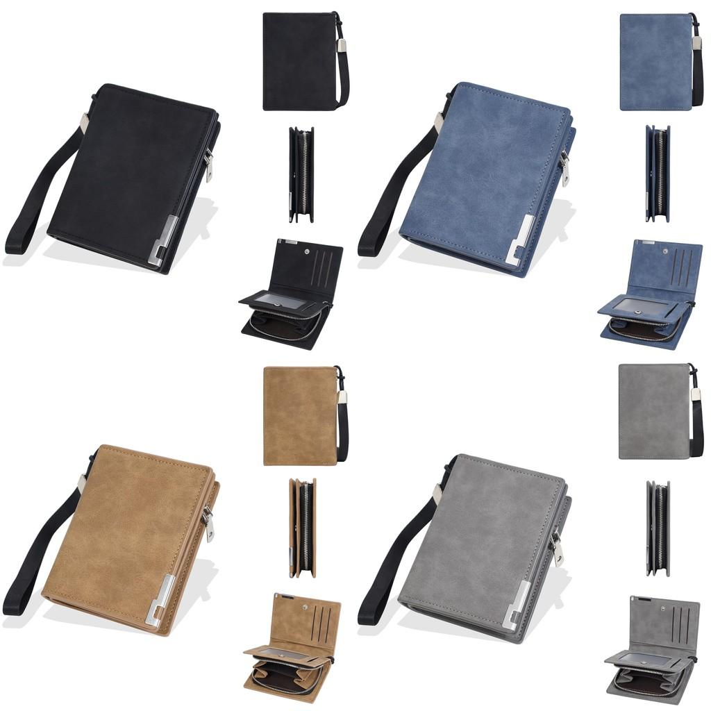 Womens Short Wallet With Pu Material And Antitheft Design For Daily Use