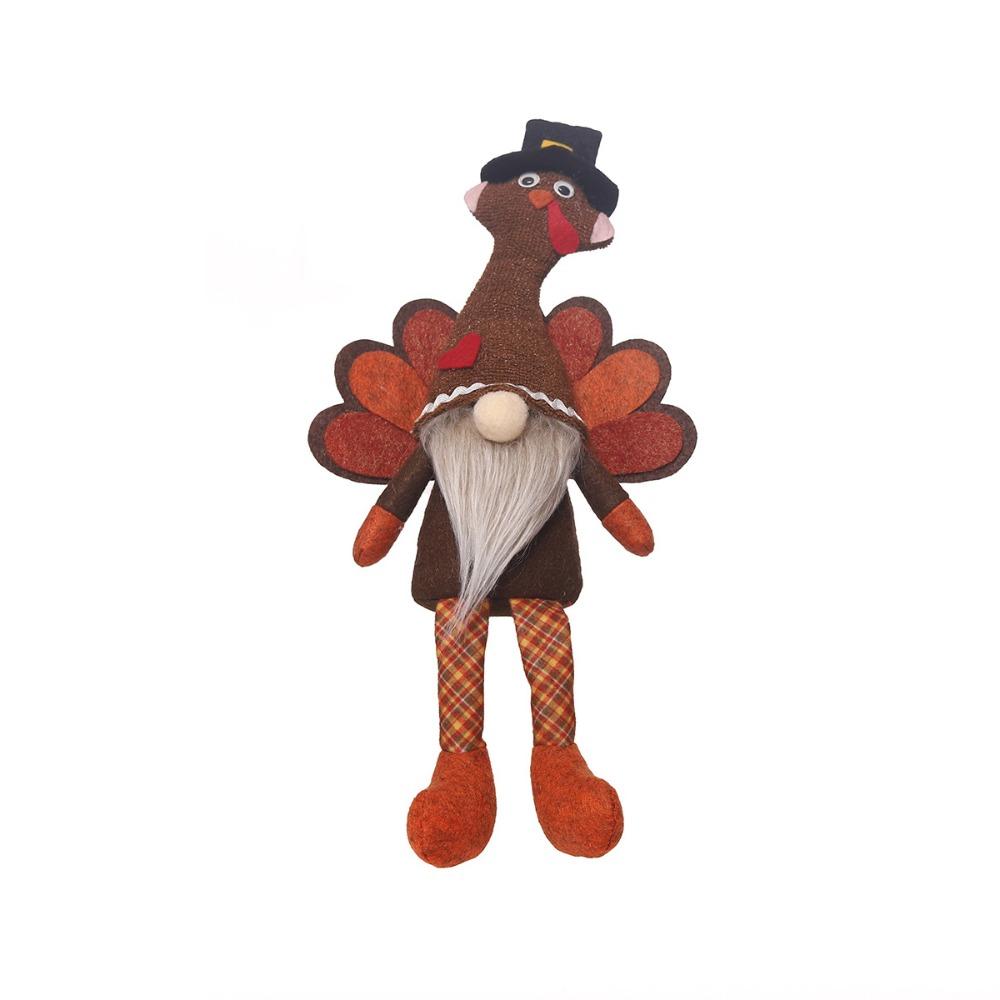 Funny Thanksgiving Turkey Statue Creative Miniature Figurine Sculpture  Home