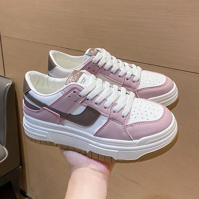 Korean Version of Small White Shoes Women's  Spring New Student Board Shoes Women's Thick-soled Muffin Shoes All-match Casual Shoes