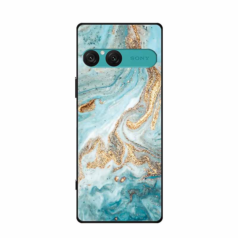 For Sony Xperia 10 VII Case Soft Silicone TPU Back Cover Protective Coque for Xperia10 VII 5G XQ-FE54 XQZ-CBFE Black Phone Cases