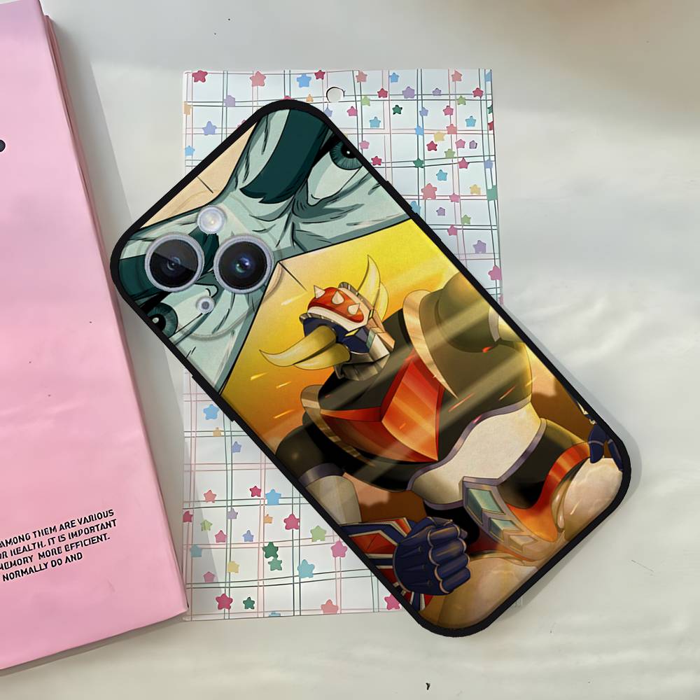 

UFO Robot G-Goldoraks Phone Case Black Shell For IPhone 17/16/15/13/14 Pro Max/ 11Plus/X/Xr/Xs Max/12mini Compatible Models iphone17ProMax