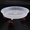 High Capacity Plant Cart Garden Container Tray With Smooth Rolling Wheels Support Large Heavy Decorative Pots
