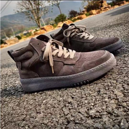 

Обувь Мужская зимняя повседневная обувь Модная обувь из матовой кожи с мехом на платформе Туфли для досок на платформе Мужские ботинки Martin среднего размера 44