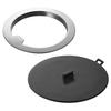 Yamazaki Drain Outlet Net Holder and Magnet Soaking Cap Set