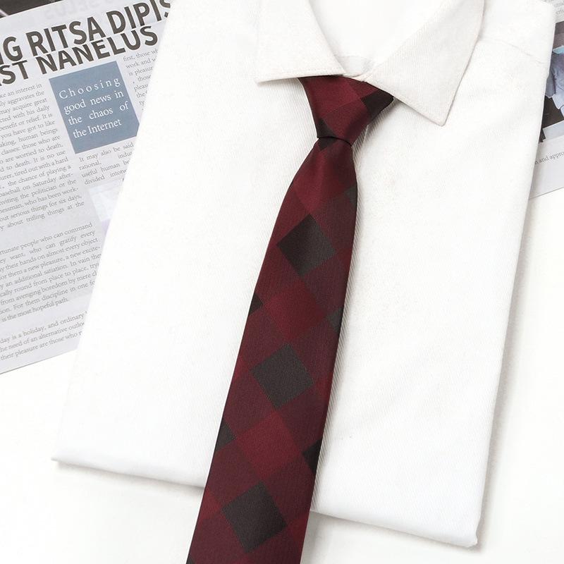 Men's Zipper Tie, Knot-free Business Formal Tie