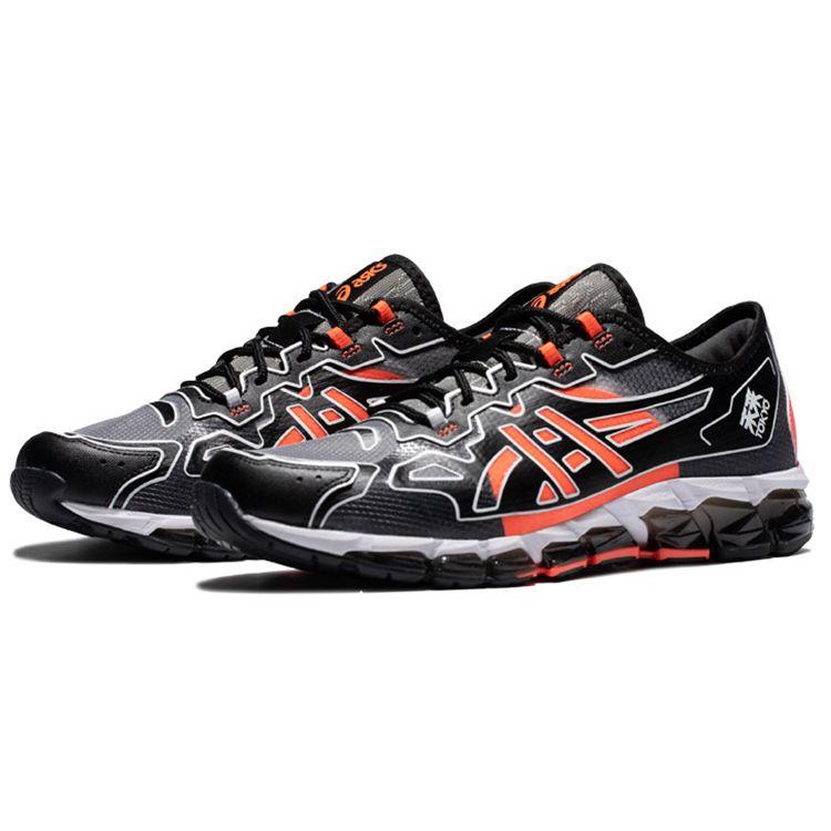 Asics Gel Quantum 360 6 Black Sunrise Red Men Sneakers 1021A492-001