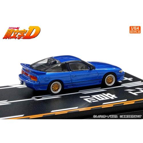 Inter Allied Modeler's 1/64 Initial D Set Vol. 20: Mako Sayuki Sileighty & Ikeya Koichiro Sylvia (S13) Completed Model (MD64220)