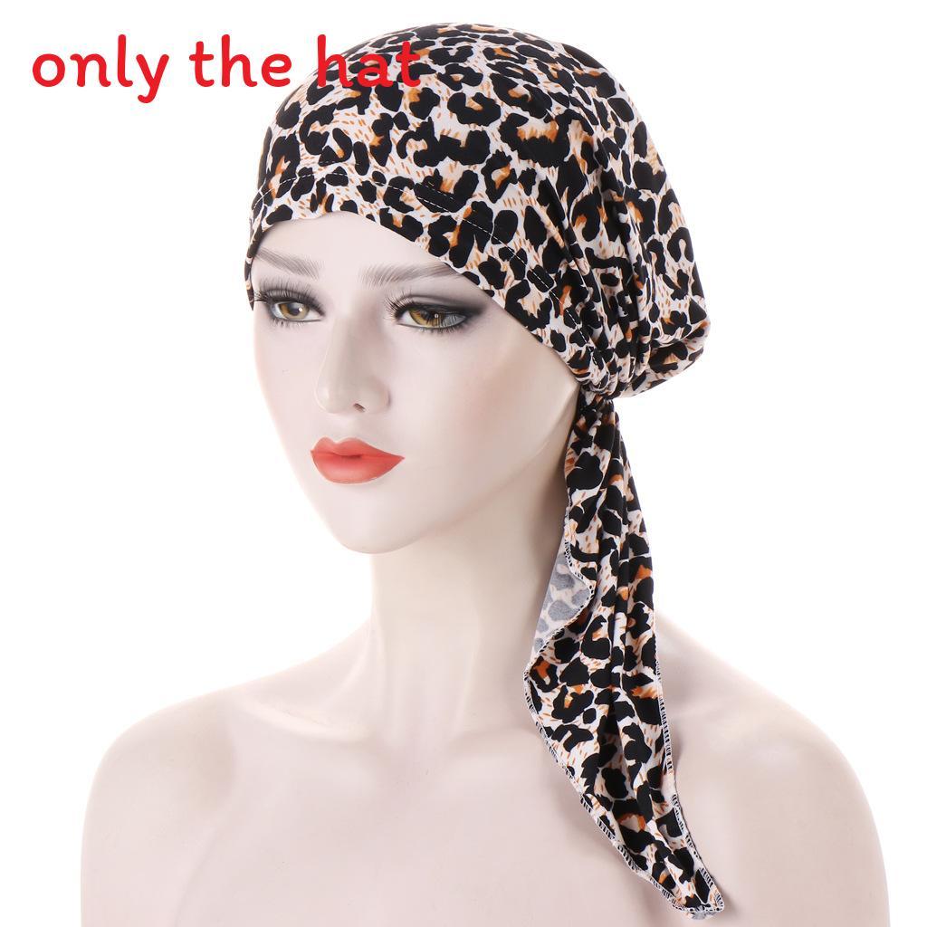 Fashionable Hat With Flowers And Leopard Print Design For All Seasons