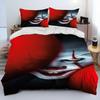 Set Biancheria da Letto Copripiumino Personaggio Film Horror Chucky Saw, Copripiumino Set Letto Coperta Copricuscino, Set Biancheria da Letto King Queen Size
