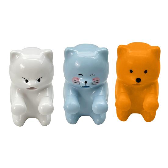 Ventilador de Refrigeración Mini para Comida Yousheng Forma de Gato Oso Clip en Borde de Taza Ventilador Recargable Bebidas Calientes Café Té Comidas Vajilla Refrigerador de Comida
