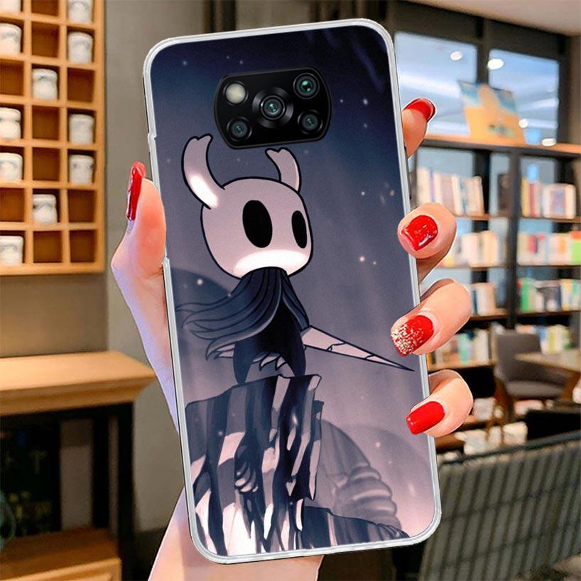 Hollow Knight Cartoon Cover Phone Case For Xiaomi Poco F7 Ultra X7 X6 X5 Pro M7 Redmi 15C 15 13C 13 12C 12 10C 10 9A 9C 9T 9 She