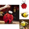 In Stock Cross-border New Arrival Insect Adventure Bee Ladybug Stuffed Animal Cartoon Flying Animal Plush Toy Gift