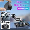 Universal 17mm Double Headed Ball Bracket Base Instrument Panel  Mobile Phone Support Stand Car Phone Bracket Car Accessories