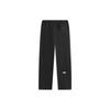 Li Ning Wade X Artist Cyril Kollaborationsserie Dreamer Thema Buchstabenprint Gerades Bein Webstoff Sporthose Unisex Hose Schwarz AYKT837-1