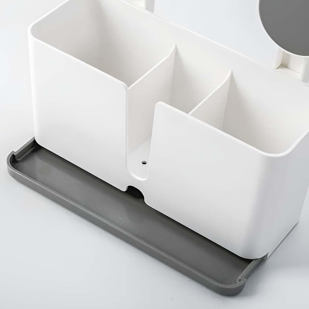 Plastové držáky na zubní kartáčky do koupelny (Balení po 1) | Nástěnný držák na zubní kartáčky | Držáky na zubní kartáčky | Koupelnová police na zeď