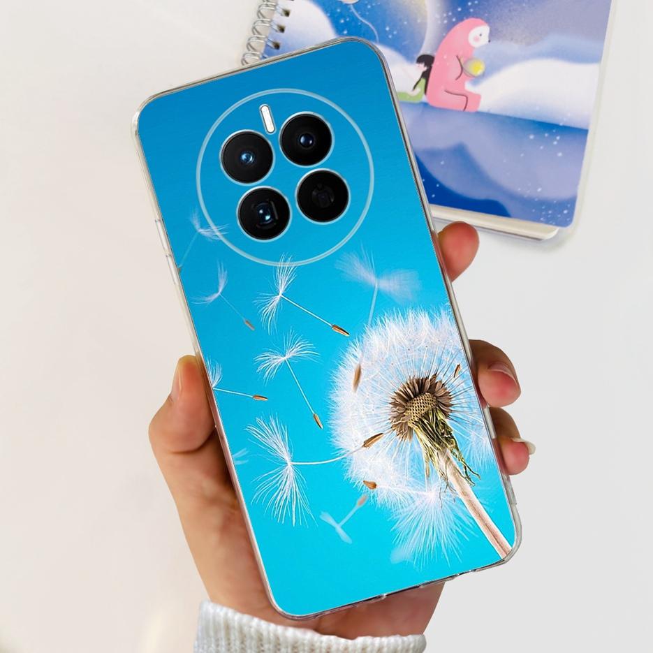 For Huawei Mate 50 Pro Case Stylish Butterfly Flowers Soft Slim Fundas Phone Case For Huawei Mate 50 Mate50 Pro Back Cover Coque
