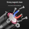 High-Power Rechargeable LED Flashlight with Zoom and Magnet