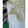 Premium Chiffon Hijabs Scarf Shimmer Gold Glitters Beads Hijab for Muslim Woman Head Scarf Shawl Wrap Lightweight