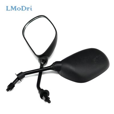 LMoDri 2pcs/lot Motorcycle Rear View Mirror Scooter Electrical Motor E-Bike Back Side Convex Mirrors 8mm Universal