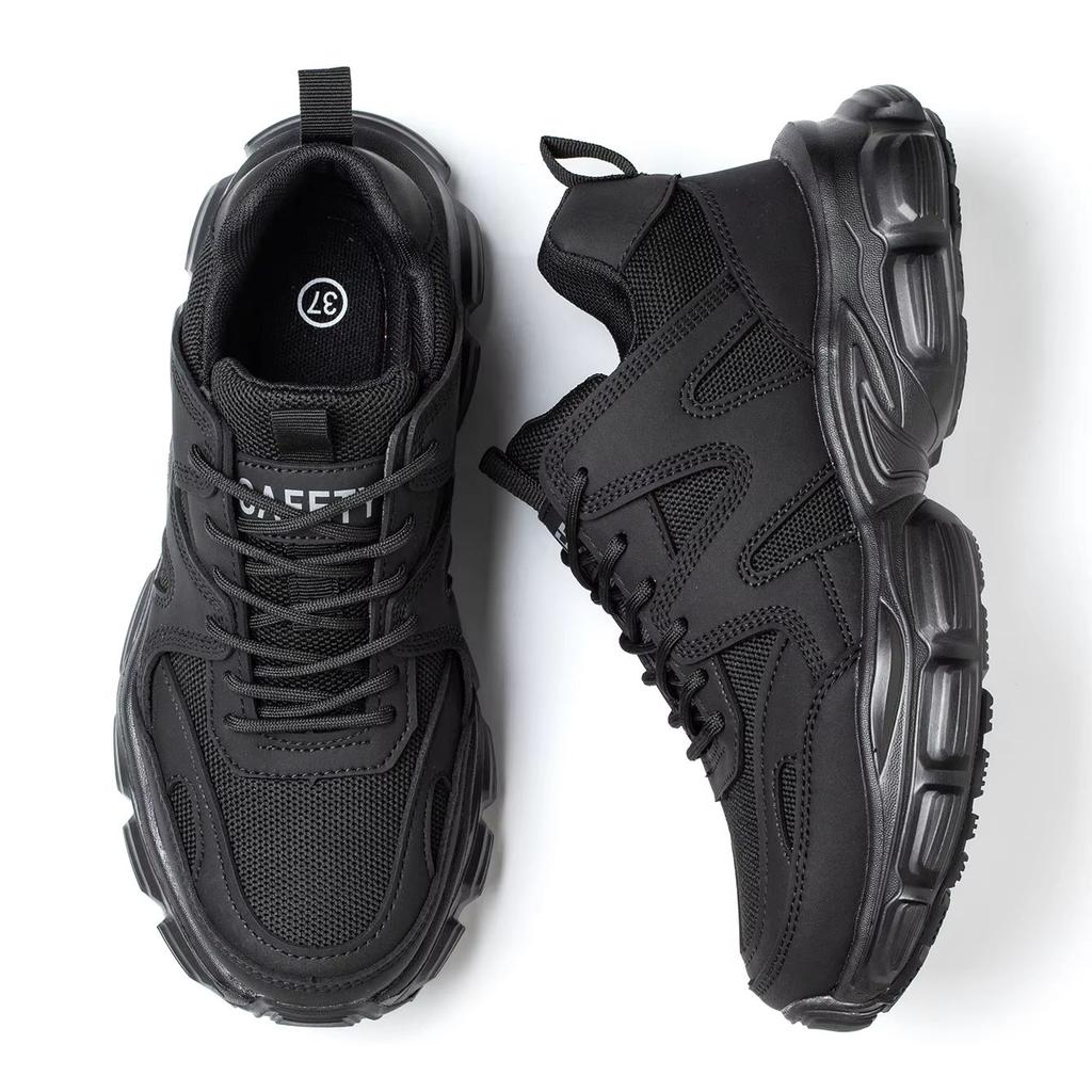 Women Safety Shoes Anti-smash Anti-puncture Work Shoes Breathable Lightweight Work Sneakers Indestructible Women Shoes Boots