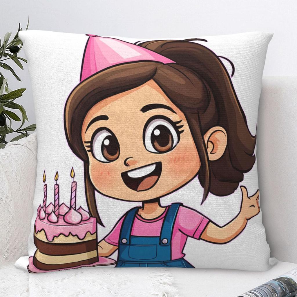 Pillow Case Ms. Rachel Soft Pillow Cover Cute Funny Cushion Cover Design Pillowcases For Chair Sofa Home Decoration