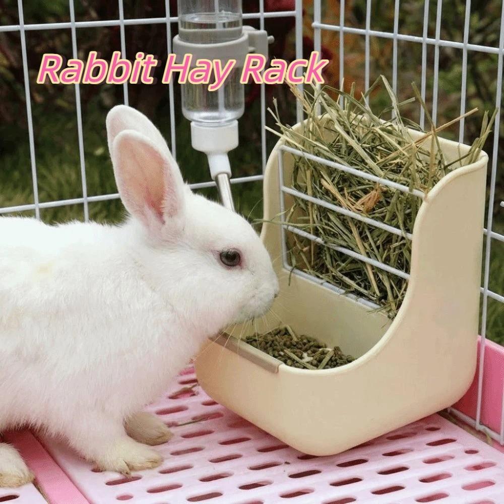 Fixed Grass Rack Hay Feeder Indoor Use Small Animal Feeder Rabbit Hay Rack Small Animals