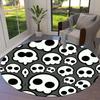 1pc Office Carpet Chair Mats Skull Pattern Design Perfect for Decorating Office Chairs, Living Rooms, Or Bedrooms