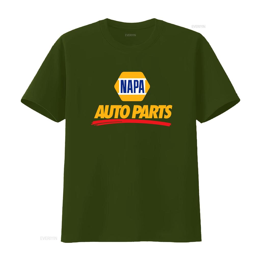 Napa Auto Parts Text T Shirt Youth M Adult 6XL Fast Ship Vintage Washed Stretched Breathable Casual Soft Top For Everyday Wear