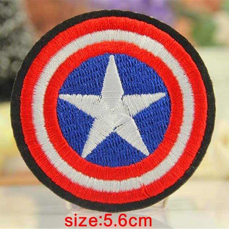2 PCS Fashion Embroidered Iron On Patches for Clothes with It Clothing Patchwork Cotton Fabric Dress