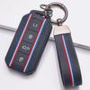 Key Fob Cover for Chery Tiggo with Keychain Anti-Scratch Surface Shockproof Structure Soft Grip Texture Easy Install Design Responsive Button Touch