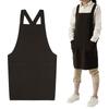 Kitchen Aprons Professional Cross Back Chef Apron With Pockets For Gardening Painting Baking Cooking