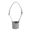 Portable Water Bottle Carrier with Detachable Strap Leather Coffee Cup Holder Bottle Protective Sleeve Bag for Outdoor Camping Travel