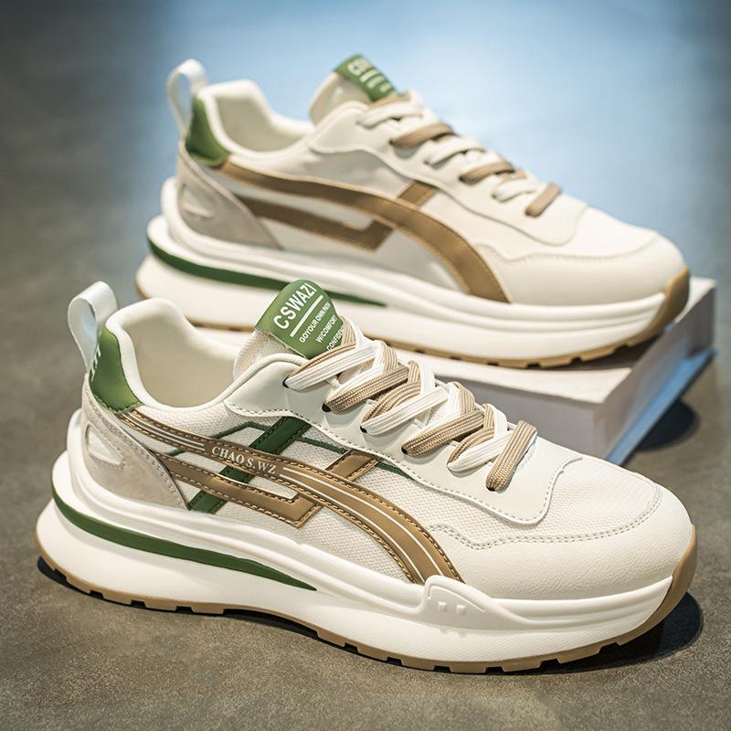 

Summer men s shoes new breathable mesh shoes men s casual trend versatile platform sports shoes running dad shoes 44