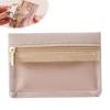 Earring And Ring Organizer Portable Jewelry Storage Bag, Flannel Case with Transparent Window Lightweight Travel Smooth Zipper, Compact Necklace