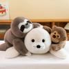 Soft Sloth Plush Toy Pillow - Sleep Companion & Gift