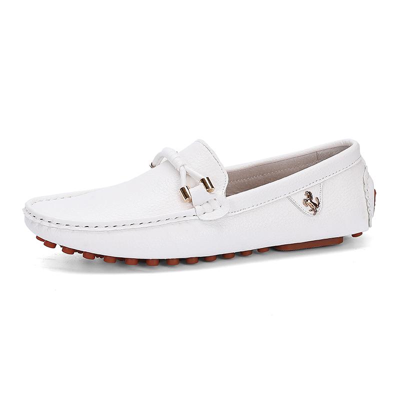 Men's Loafers Spring Autumn Fashion Shoes Men Classic Brand High Quality Leather Comfy Drive Shoes Boat Casual Shoes slip-on shoes Style Driving Shoes