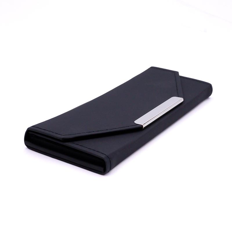 1pcs Portable Eyelash Tweezers Leather Storage Bag Anti-Drop Feature Beauty Case Cosmetics Tool Tweezer Kit Can Hold 5pcs