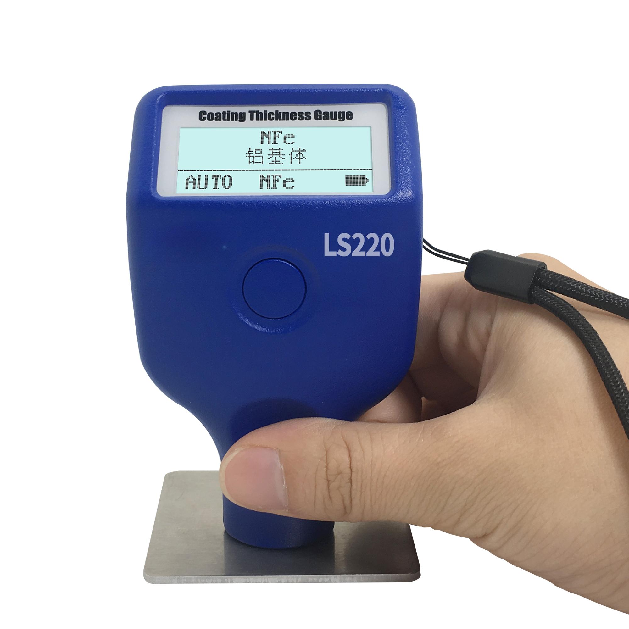 LS220 Coating Thickness Measuring Device Testech Coating Thickness Gauges for Cars 0.0-3500μm