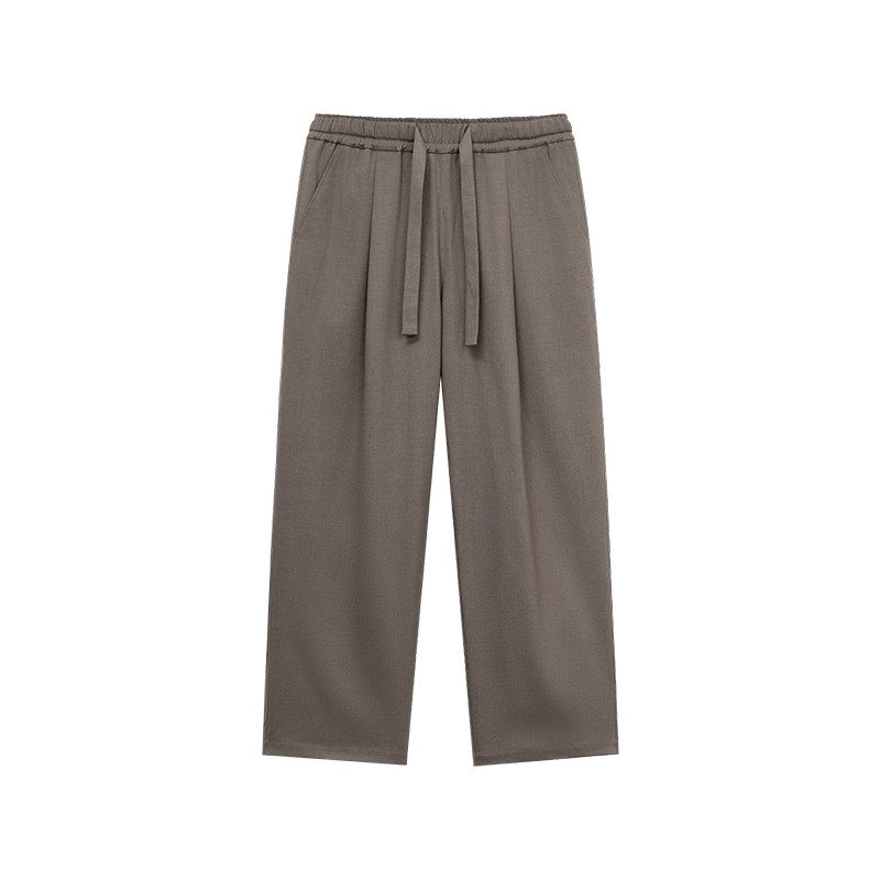 Bodydream Dark Placket Long-Sleeved Black Shirt for Men with Side Slits, Vintage Shirt Jacket/Loose Casual Suit