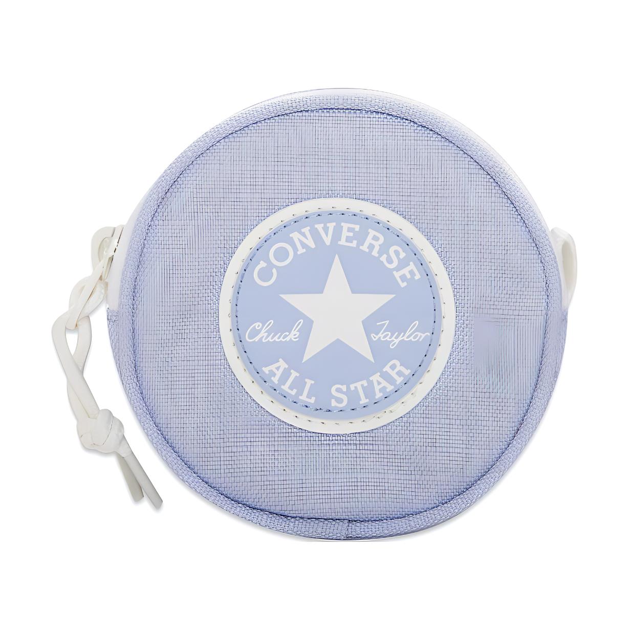 Converse Polyester Wallet Coin Purse Regular Women s Blue Purple 10022998-A04