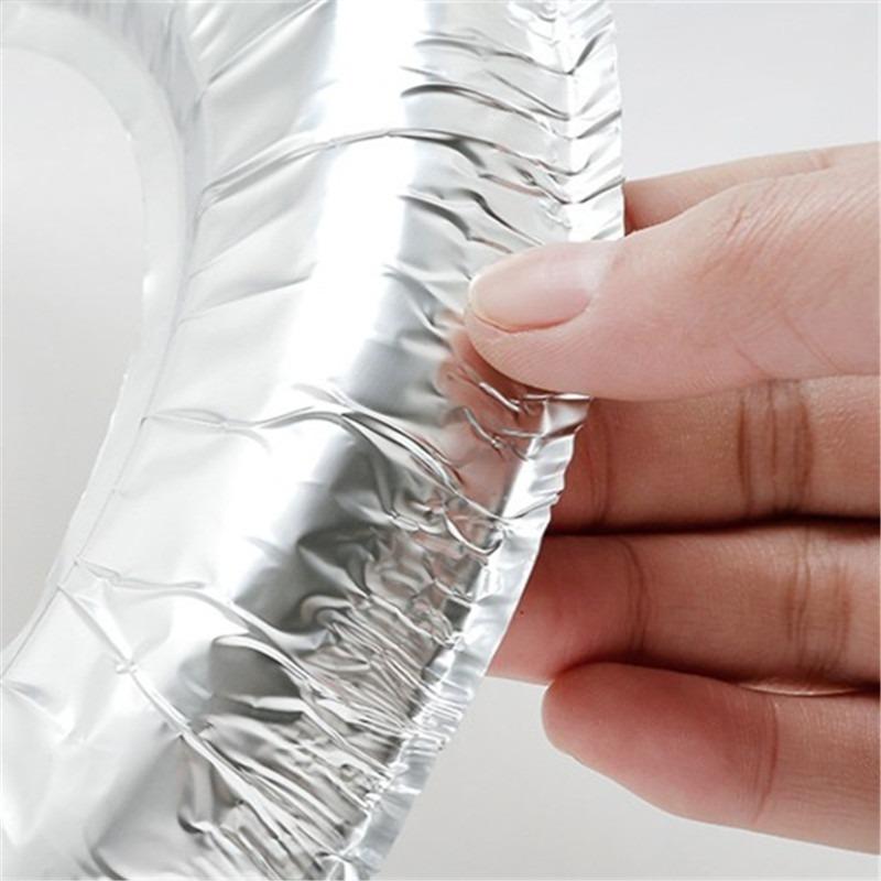 Gas Stove Oil-Resistant Foil Protector - High-Temp, Universal Fit