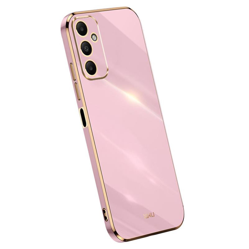 

XINLI For Samsung Galaxy A05s 4G Cover Electroplated Drop-proof TPU Phone Case Purple