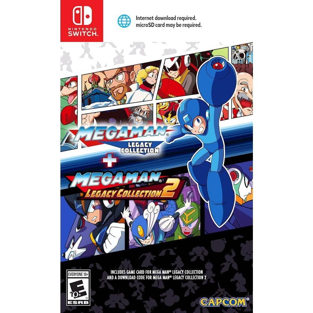 

Mega Man Legacy Collection 1 2 North + (Import version America) -Switch