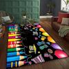 Washable Crayon Rug Large Crayon Pattern Christmas Decor Bedroom Kitchen Dining Room Office Farmhouse Stylish Home Decor Outdoor